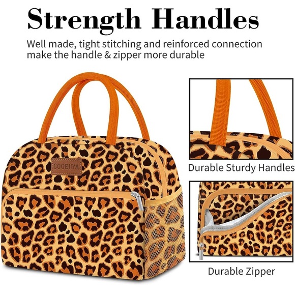 Lunch Bag Women Insulated Lunch Box Tote Cooler - Picture 3 of 7